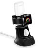 Đế sạc silicon 2 trong 1 USAMS ZJ051 cho Apple Watch và AirPods