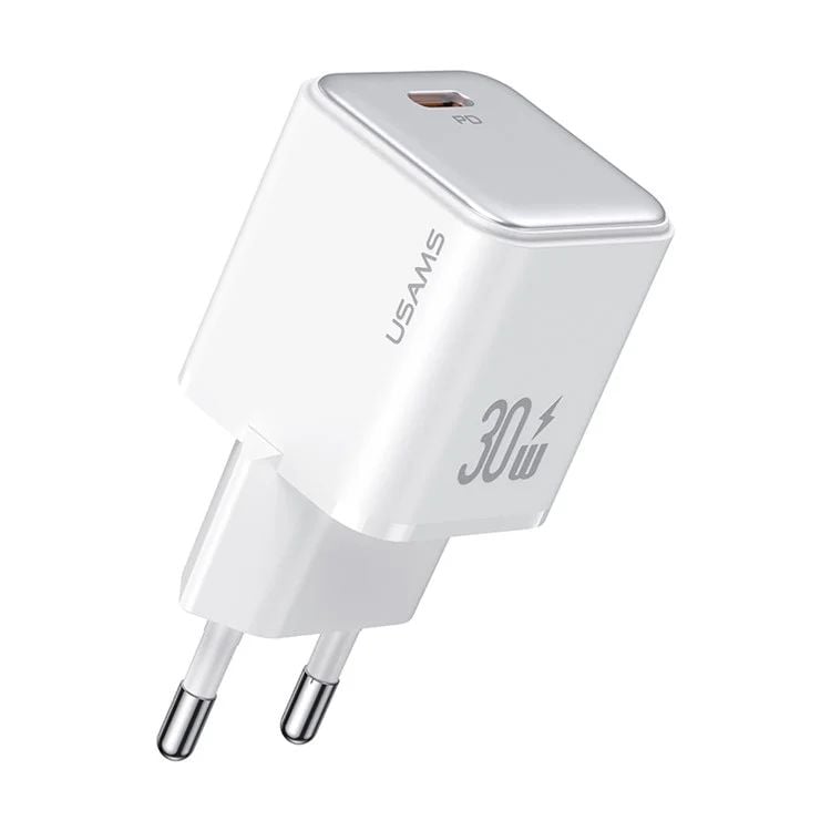Củ Sạc Nhanh Mạ Điện USAMS CC186 PD 30W