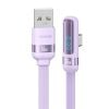 Cáp Sạc USAMS Wind Series SJ651 USB-A to Type-C Right-angle Digital Display Cord