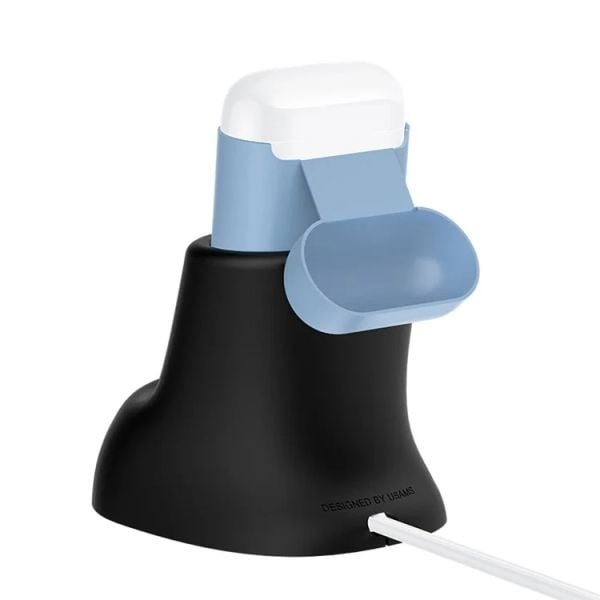 Đế sạc silicon 2 trong 1 USAMS ZJ051 cho Apple Watch và AirPods