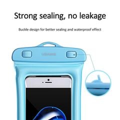 Túi Chống Nước Điện Thoại USAMS YD011 (For phones =< 7-inch, IP68, With Removable Lanyard, HD View, Double Pocket Design, High Sealability No Leakage, With Lanyard 440mm)