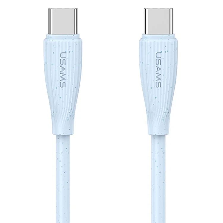 Cáp Sạc Nhanh Type C USAMS SJ716 Green Series 1m 60W
