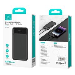 Pin Dự Phòng USAMS CD202 XY Series 30000mAh 10W (2*USB + 1*Type-C, with Digital Display)