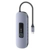 Hub Mở Rộng USAMS SJ643 8-in-1 Hub Docking Station (Type-C to HD+USB3.0*3+TF+SD+RJ45+PD 100W)
