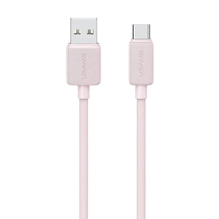Cáp Sạc USAMS SJ688 | SJ693 | SJ698 KY Series USB to Type-C Striped Data Cord 3m