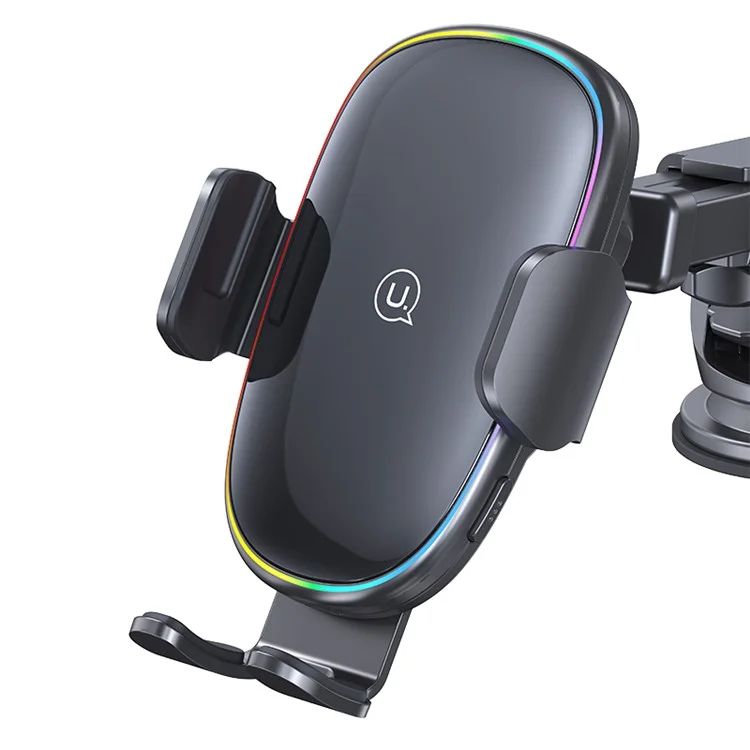 Đế Giữ Điện Thoại USAMS CD187 15W Colorful Light Air Vent Center Bracket