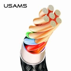 Cáp Sạc Nhanh USB to Type-C USAMS SJ313 U26 with Display Stand (1m, Hộp 30 cái)