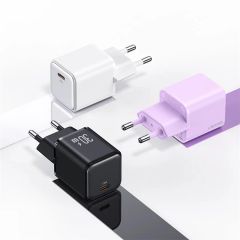Củ Sạc Nhanh Mạ Điện USAMS CC186 PD 30W