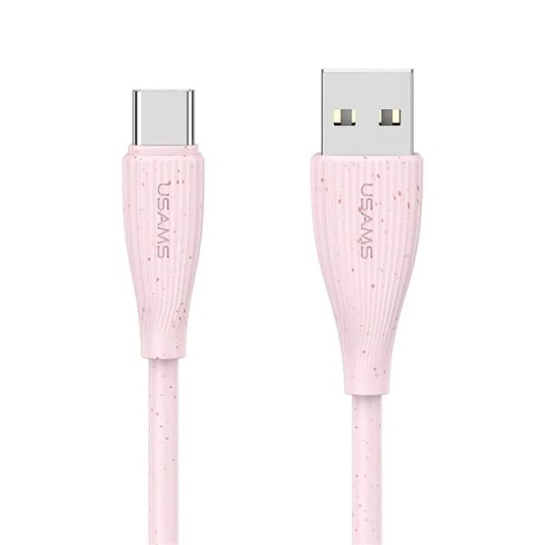 Cáp Sạc Nhanh Truyền Dữ Liệu USAMS SJ714 Green Series 1m USB to Type-C Cable 3A