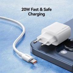 Củ Sạc Nhanh USAMS CC226 T65 PD 20W