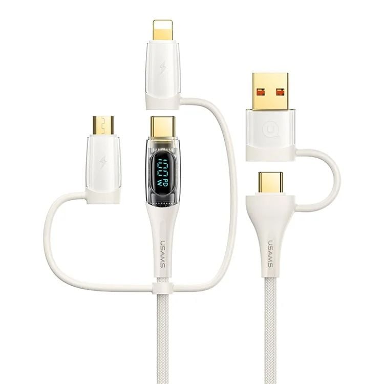 Cáp sạc đa năng USAMS SJ616 PD 100W 6-in-1 Fast Charging Cord