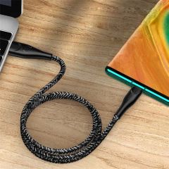 Cáp Sạc Nhanh USB to Type-C USAMS U41 (1M, Nylon Braided)