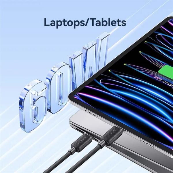 Cáp Sạc USAMS SJ691 | SJ696 | SJ701 Type-C to Type-C 60W Charger Cord 2m