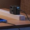 Bộ Sạc Du Lịch USAMS CC173 T55 12W Dual USB-A Universal Travel Charger (US/UK/EU/CN Plug)