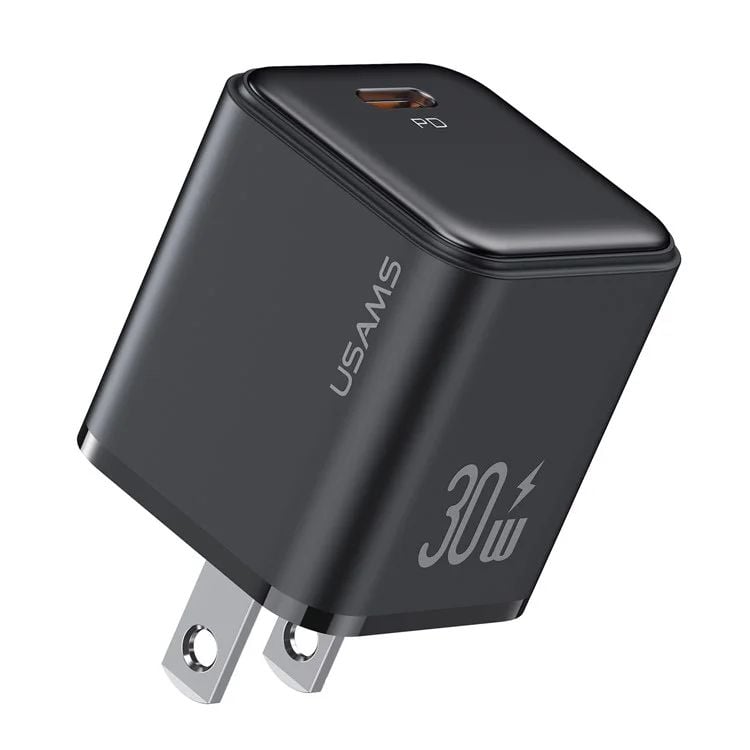 Củ Sạc Nhanh Mạ Điện USAMS CC187 X-ron Series PD 30W