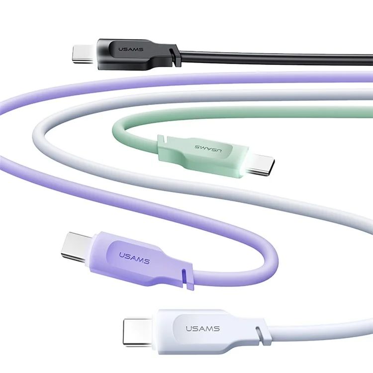 Cáp Sạc USAMS SJ568 Lithe Series 1.2m Type-C to USB 6A