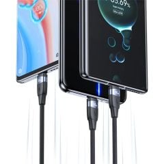 Cáp sạc USAMS SJ632 | SJ633 U85 Type-C to Type-C Braided Cable PD 100W