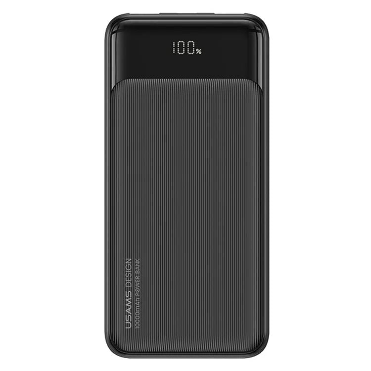 Pin Dự Phòng USAMS CD198 XY Series 10000mAh 10W (2*USB + 1*Type-C, Digital Display)