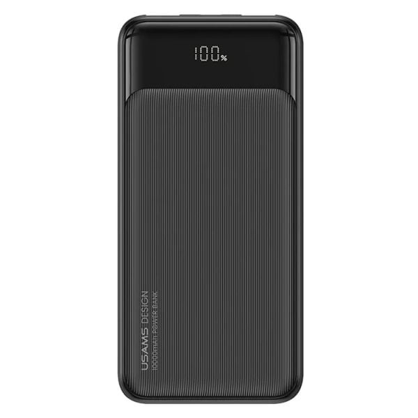 Pin Dự Phòng USAMS CD198 XY Series 10000mAh 10W (2*USB + 1*Type-C, Digital Display)