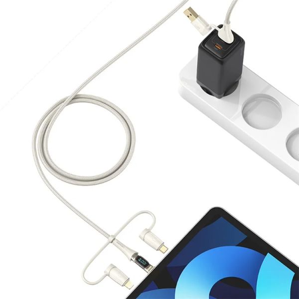 Cáp sạc đa năng USAMS SJ616 PD 100W 6-in-1 Fast Charging Cord