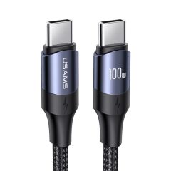 Cáp Sạc USAMS SJ524 | SJ525 | SJ526 U71 Aluminum Alloy Type-C To Type-C 100W