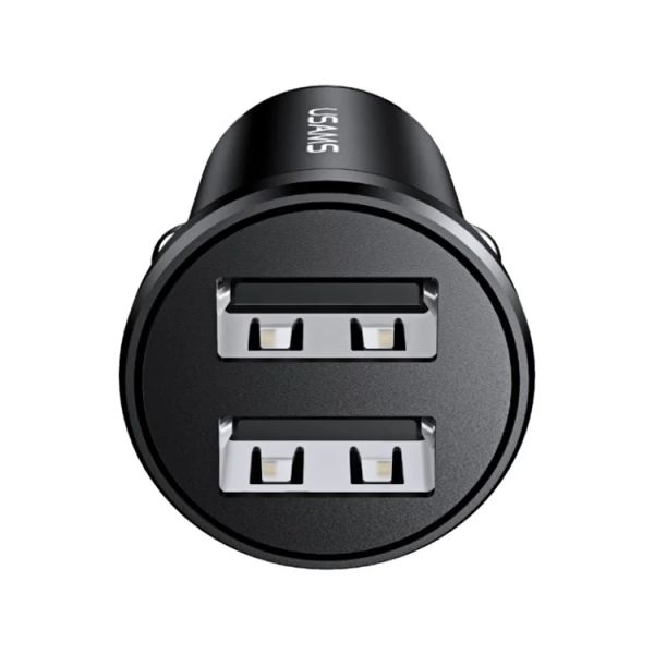 Tẩu Sạc USAMS CC114 2.4A Dual USB Mini Car Charger