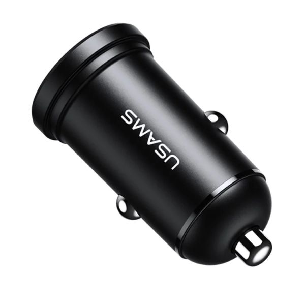 Tẩu Sạc USAMS CC114 2.4A Dual USB Mini Car Charger