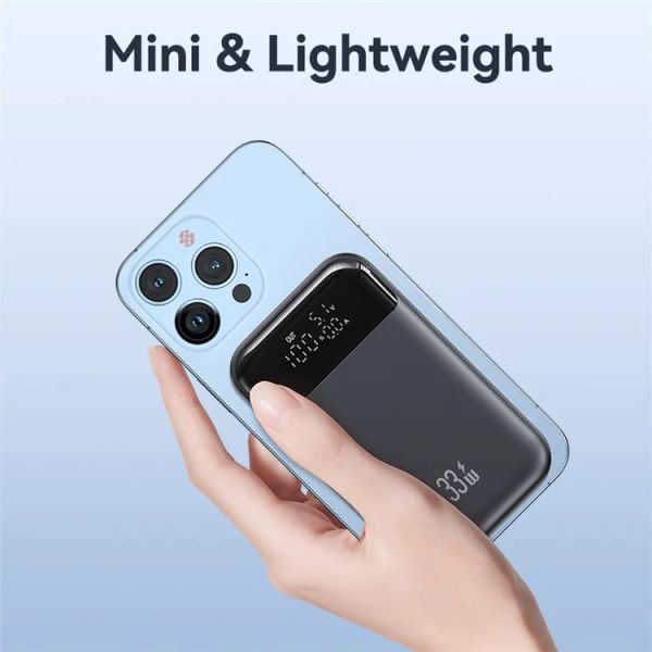 Pin Dự Phòng USAMS CD221 PB74 10000mAh 33W (Digital Display)