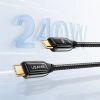 Cáp Sạc USAMS SJ580 | SJ581 U82 C To C 240W PD3.1 Zinc Alloy Data Transmission Cord