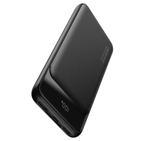 Pin Dự Phòng USAMS CD198 XY Series 10000mAh 10W (2*USB + 1*Type-C, Digital Display)