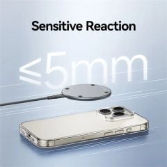 Đế Sạc Không Dây USAMS CD223 15W Ultra Slim Wireless Charging Pad