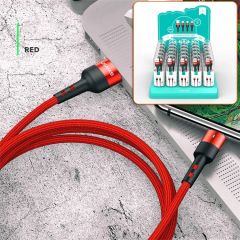 Cáp Sạc Nhanh USB to Type-C USAMS SJ313 U26 with Display Stand (1m, Hộp 30 cái)