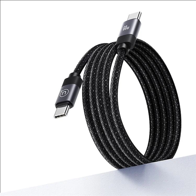 Cáp Sạc USAMS Rui Series SJ704 Type-C To Type-C 60W Magnetic Charging Cable 1m