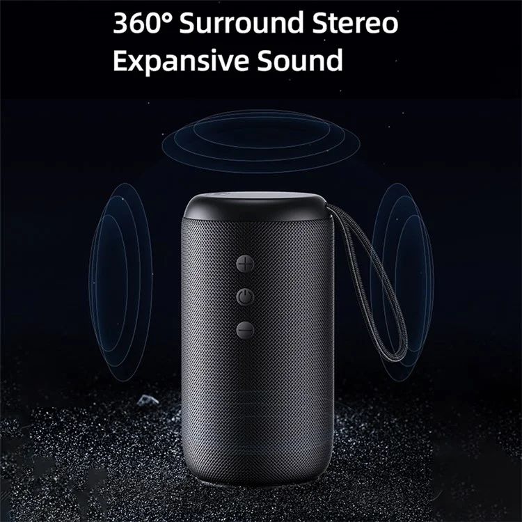 Loa Bluetooth Di Động Mini USAMS YC011 YC Series (Bluetooth v5.0, 4H, IPX7, kèm dây đeo)