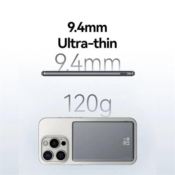 Pin Dự Phòng Không Dây Nam Châm USAMS CD220 PB73 5000mAh 20W