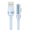 Cáp Sạc USAMS Wind Series SJ651 USB-A to Type-C Right-angle Digital Display Cord