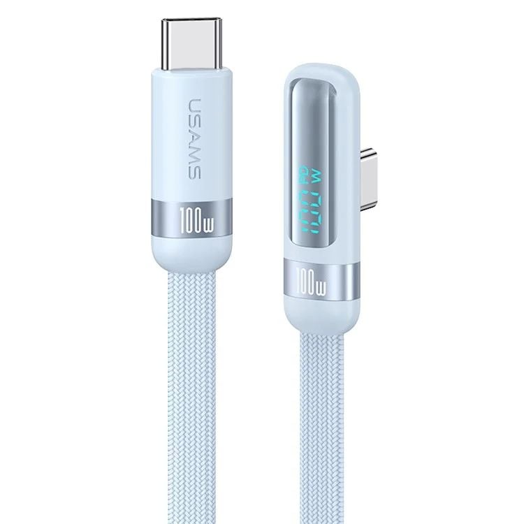 Cáp Sạc USAMS SJ653 Wind Series Type-C To Type-C Fast Charging PD 100W