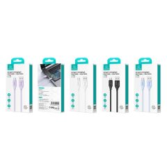 Cáp Sạc USAMS SJ619 USB to Type-C 3A Cord Epoxy Shell Silicone