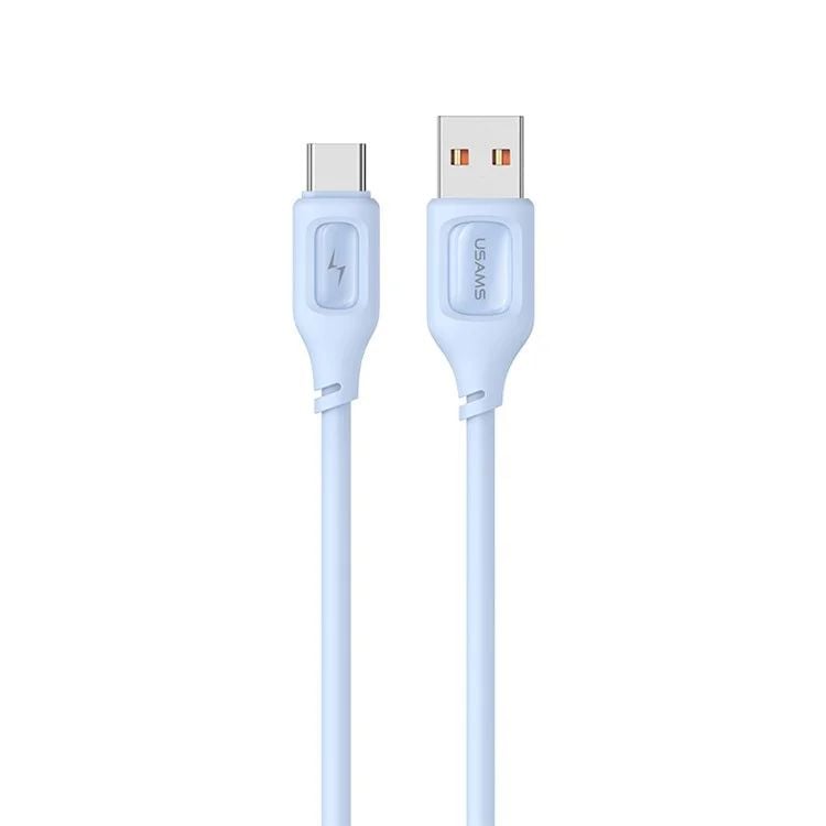 Cáp Sạc USAMS SJ619 USB to Type-C 3A Cord Epoxy Shell Silicone