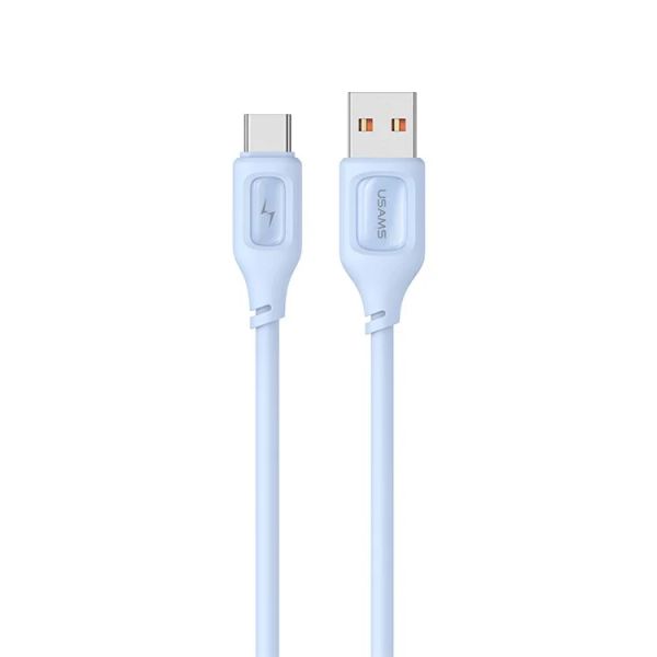 Cáp Sạc USAMS SJ619 USB to Type-C 3A Cord Epoxy Shell Silicone