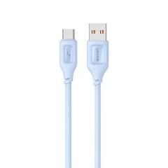 Cáp Sạc USAMS SJ619 USB to Type-C 3A Cord Epoxy Shell Silicone