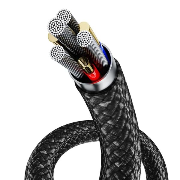 Cáp Sạc USAMS Rui Series SJ704 Type-C To Type-C 60W Magnetic Charging Cable 1m