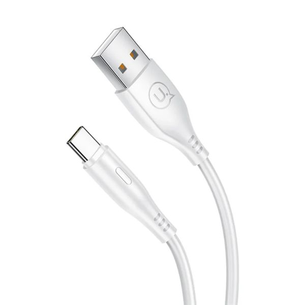 Cáp Sạc Nhanh USB to Type-C USAMS SJ267 U18 (2A, 1m, Round Shaped)
