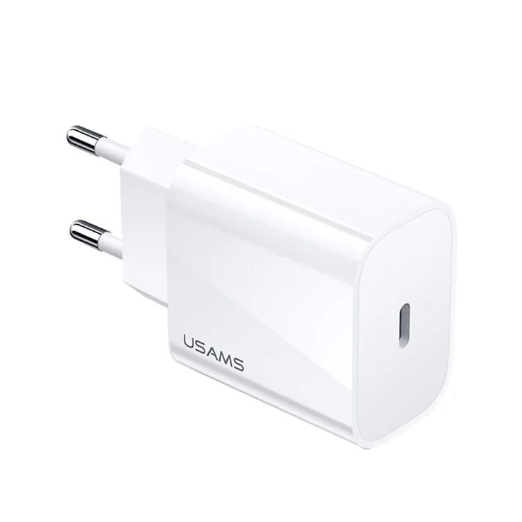 Củ sạc USAMS CC T34 PD Quick Charge Travel Charger 20W