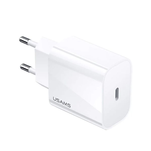 Củ sạc USAMS CC T34 PD Quick Charge Travel Charger 20W