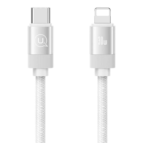 Cáp Sạc USAMS Rui Series SJ705 Type-C to iP 30W Magnetic Charging Cable 1m