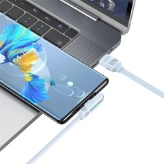 Cáp Sạc USAMS Wind Series SJ651 USB-A to Type-C Right-angle Digital Display Cord