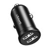 Tẩu Sạc USAMS CC114 2.4A Dual USB Mini Car Charger