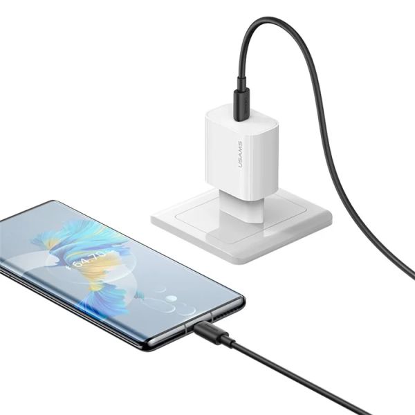 Cáp Sạc Nhanh 60W USAMS SJ711 YD Series 1m Type C-Type C