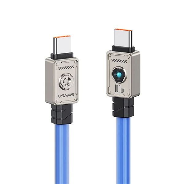 Cáp Sạc USAMS SJ684 Type-C to Type-C 100W Data Cord 1.2m